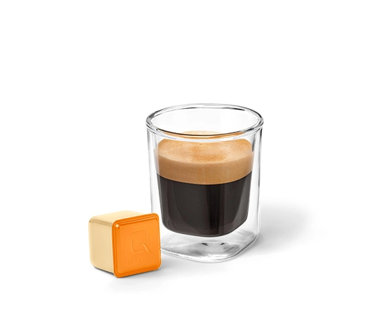 کپسول قهوه اسپرسو چیبو Qbo Espresso Caramel بسته 8 عددی